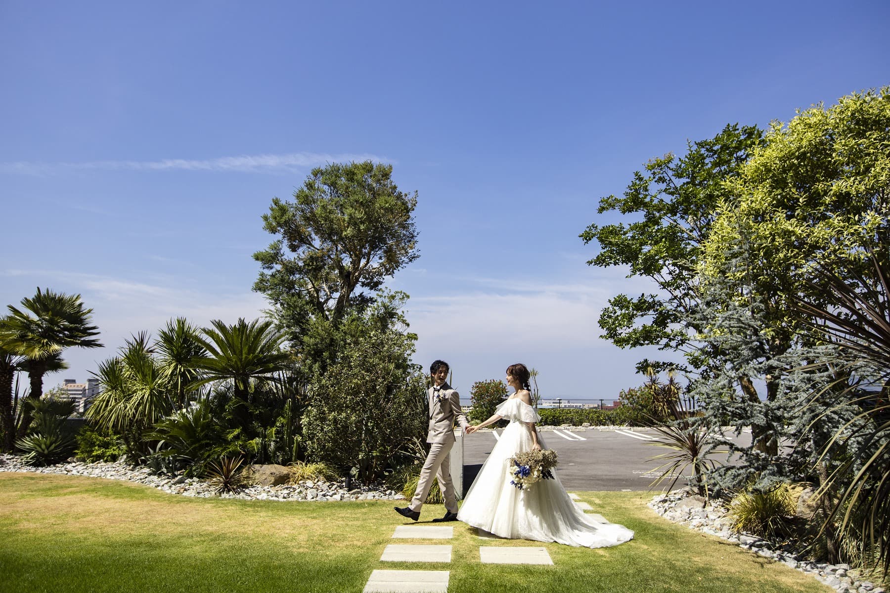 香川県高松市の結婚式場アナザースタイルのガーデン